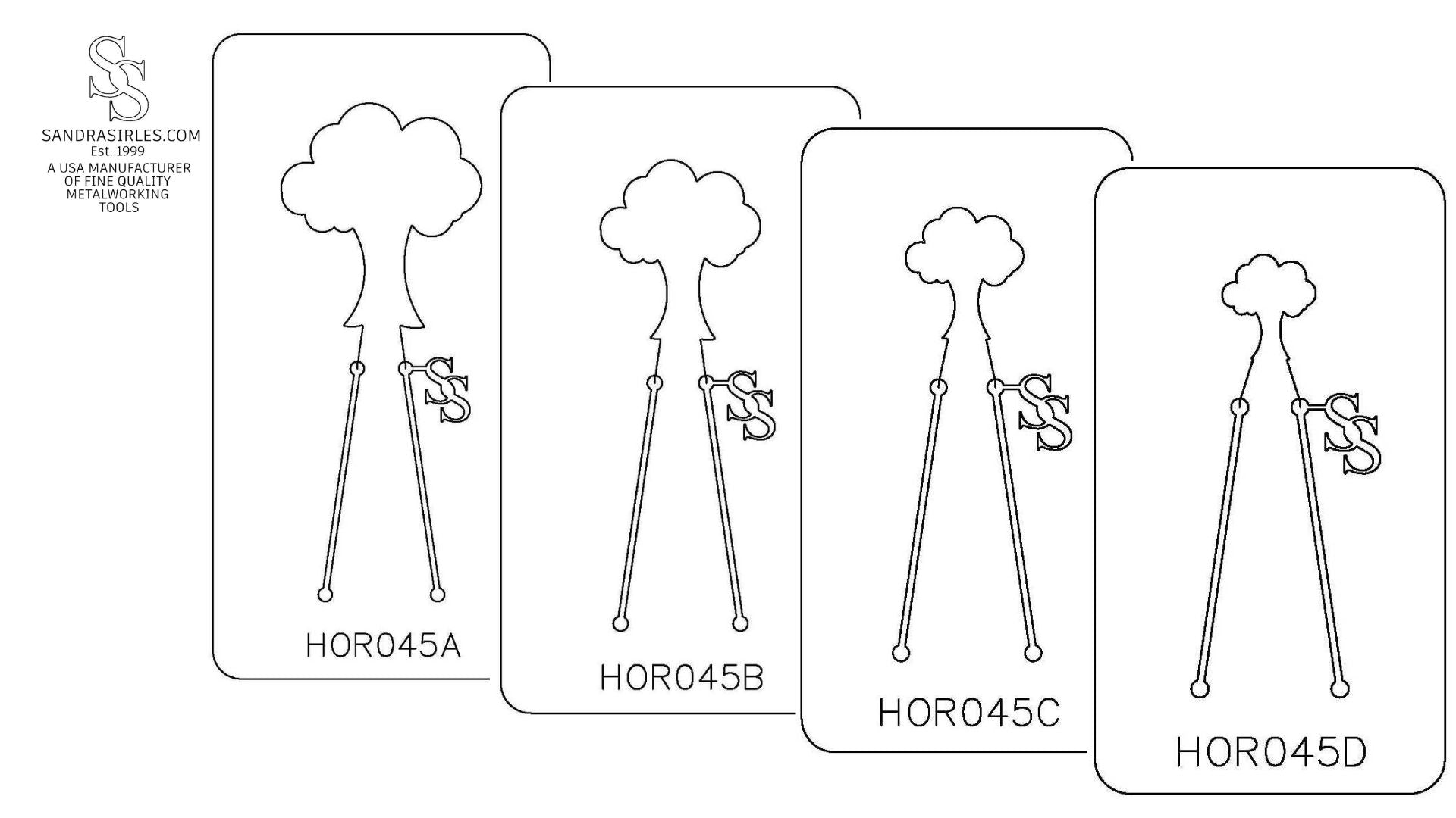 PANCAKE DIE HOR045 TREE 3